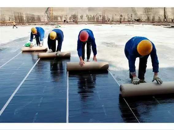 金屬屋面防水卷材鋪設